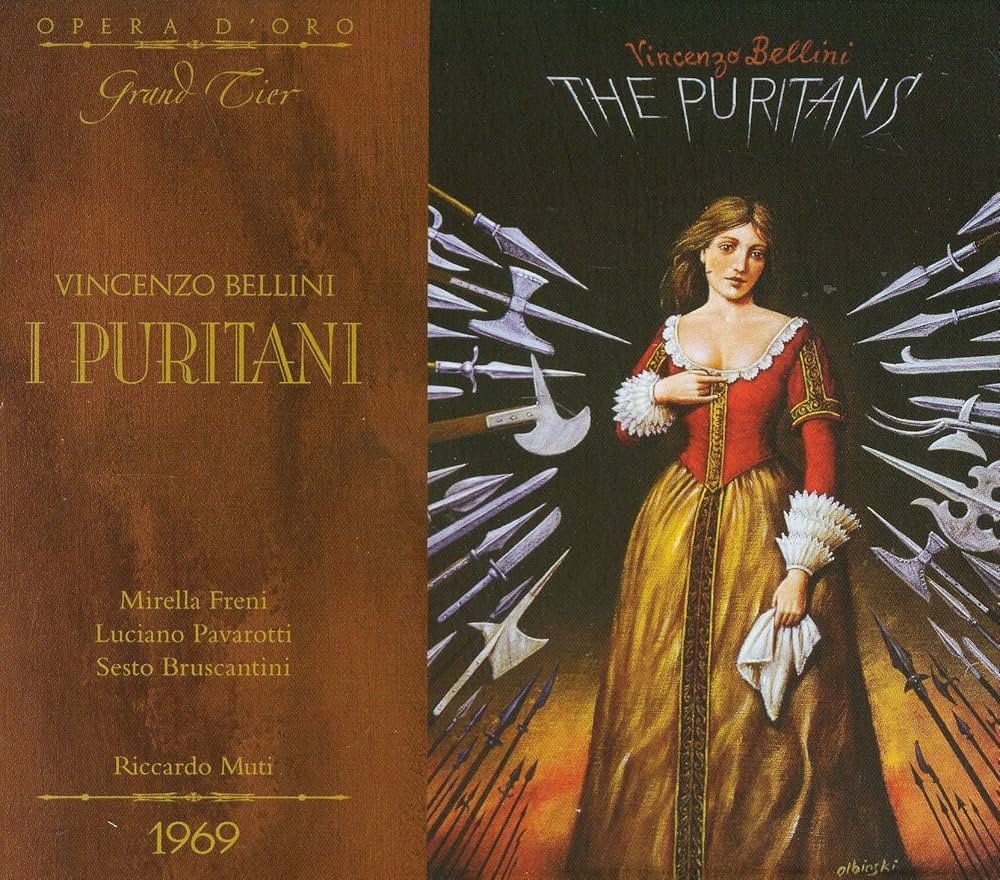 (未使用･未開封品)　I Puritani [DVD] [Import] sdt40b8 Amazon.com: Bellini: I Puritani: תקליטורים ותקליטים